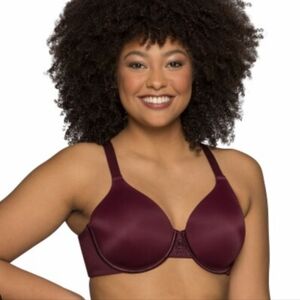 Vanity Fair Burgundy Underwire Bra 42C